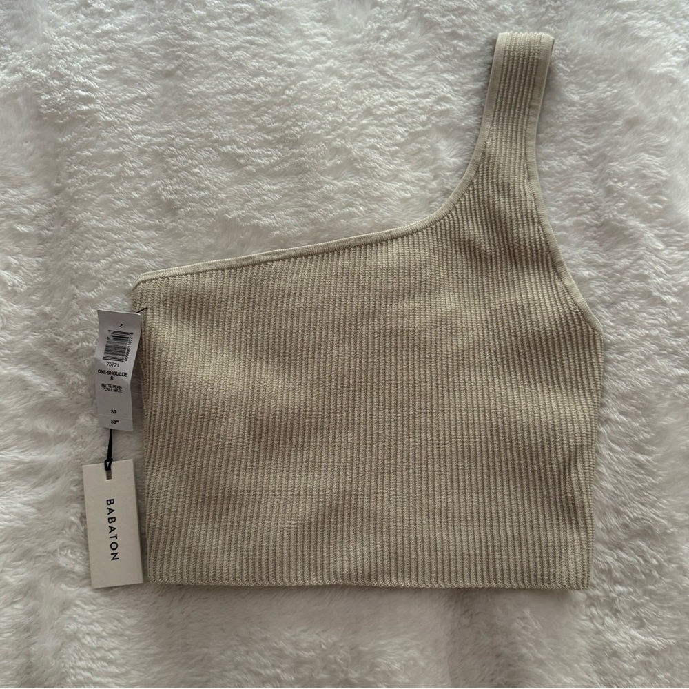 Aritzia one shoulder top